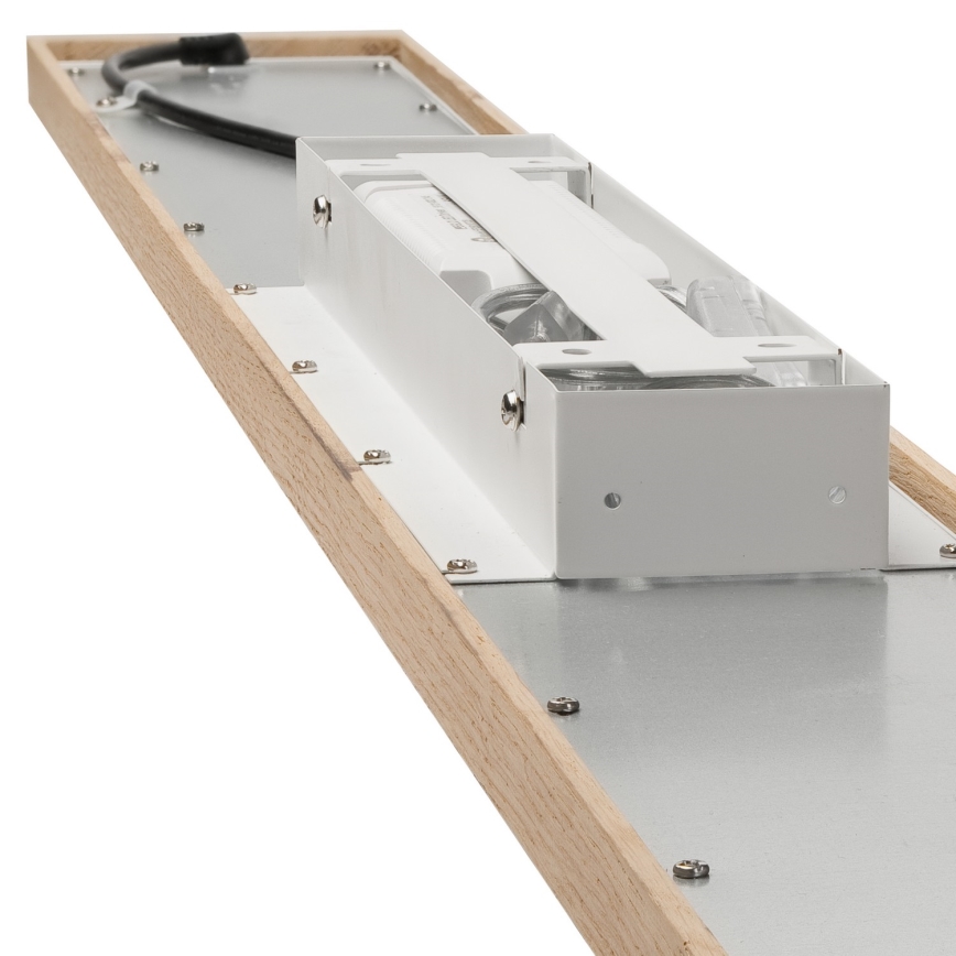 Brilagi - LED RGBW Hämardatav valguspaneel WOODY FRAME LED/34W/230V 11,5x123 cm 2700-6500K tamm + kaugjuhtimispult