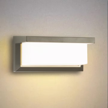Brilagi - LED RGBW hämardatav välisseinavalgusti BRICKY 1xE27/15W/230V 2700-6500K IP54 hall