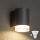 Brilagi - LED RGBW hämardatav välisseinavalgusti MATERA 1xGU10/4,8W/230V 3000K IP54 hall + kaugjuhtimispult