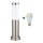 Brilagi - LED RGBW hämardatav välisvalgusti 1xE27/9W/230V 2700-6500K IP44 40 cm mattkroom