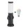 Brilagi - LED RGBW hämardatav välisvalgusti 2 pistikupesaga 1xE27/9W/230V 2700-6500K IP44 40 cm must