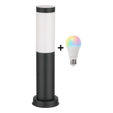 BRILAGI - LED RGBW hämardatav välisvalgusti NOVA 1xE27/12W/230V 2700-6500K IP44 40 cm must