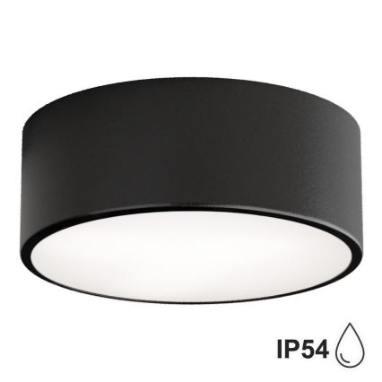 Brilagi - CLARE LED RGBW hämardatav vannitoa laevalgusti 1xE27/9W/230V 2700-6500K Ø 20 cm IP54 Wi-Fi must