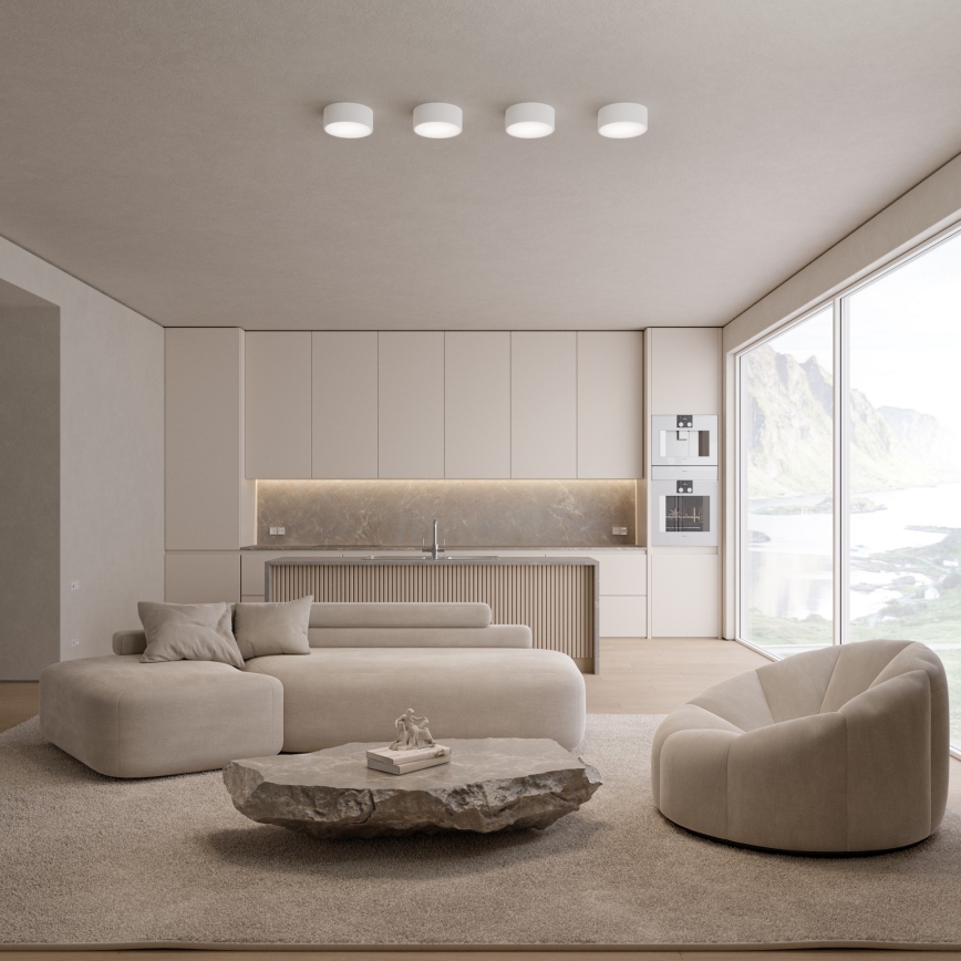 Brilagi - LED RGBW hämardatav vannitoa laevalgusti CLARE 1xE27/9W/230V 2700-6500K läbimõõt 20 cm IP54 Wi-Fi valge