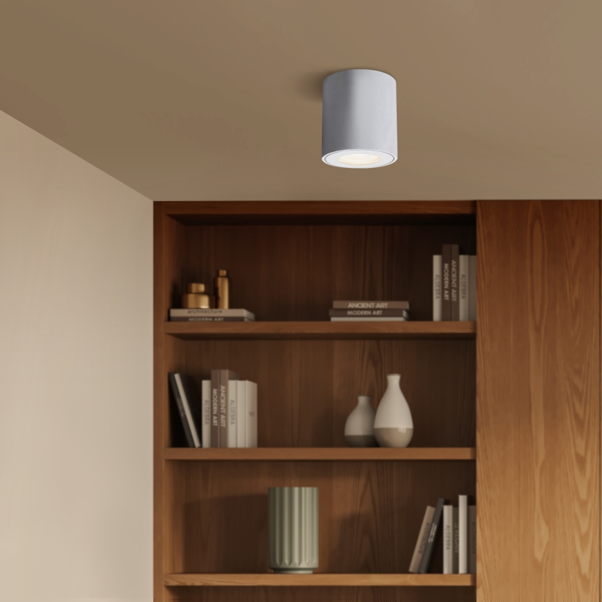 Brilagi - LED RGBW hämardatav vannitoa valgusti MIA 1xGU10/4,8W/230V 3000K 84x80 mm valge IP54 + kaugjuhtimispult
