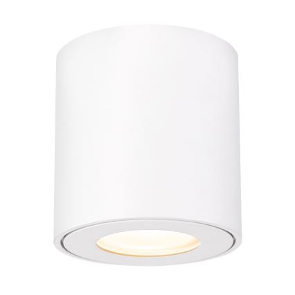 Brilagi - LED RGBW hämardatav vannitoa valgusti MIA 1xGU10/4,8W/230V 3000K 84x80 mm valge IP54 + kaugjuhtimispult