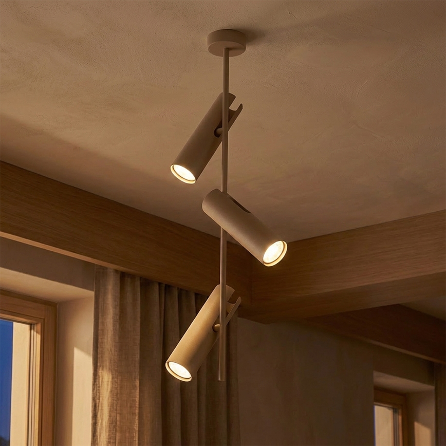 BRILAGI - LED RGBW hämardatav varrega rippvalgusti BRANCH 3xGU10/6,5W/230V 2700-6500K beež