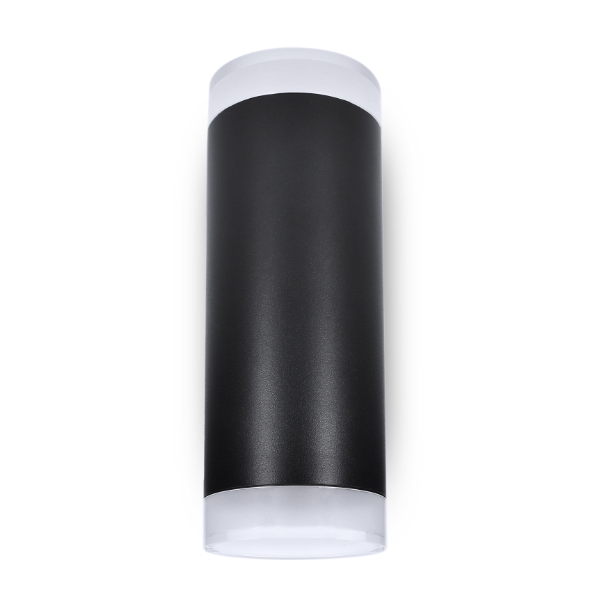 Brilagi - LED RGBW hämardatav välisseinavalgusti MATERA 2xGU10/4,8W/230V 3000K IP54 must + kaugjuhtimispult