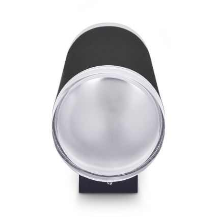 Brilagi - LED RGBW hämardatav välisseinavalgusti MATERA 2xGU10/4,8W/230V 3000K IP54 must + kaugjuhtimispult