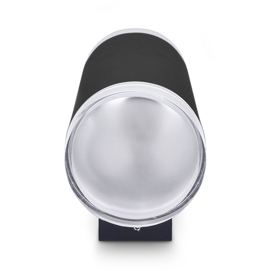 Brilagi - LED RGBW hämardatav välisseinavalgusti MATERA 2xGU10/4,8W/230V 3000K IP54 must + kaugjuhtimispult