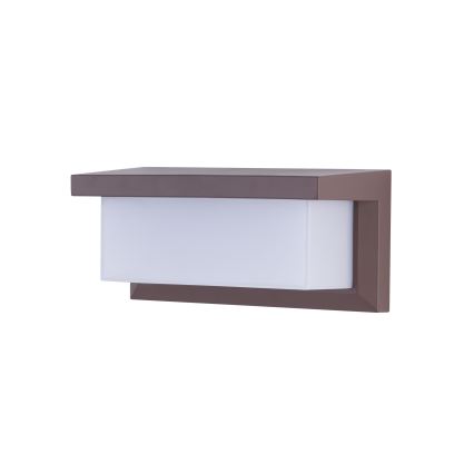 Brilagi - LED RGBW hämardatav välisseinale paigaldatav seinavalgusti BRICKY 1xE27/9W/230V 2700-6500K IP54 pruun