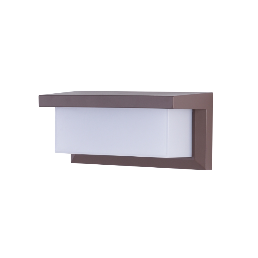 Brilagi - LED RGBW hämardatav välisseinale paigaldatav seinavalgusti BRICKY 1xE27/9W/230V 2700-6500K IP54 pruun