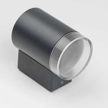Brilagi - LED RGBW hämardatav välisseinale paigaldatav valgusti MATERA 1xGU10/4,8W/230V 3000K IP54 antratsiit + kaugjuhtimispult