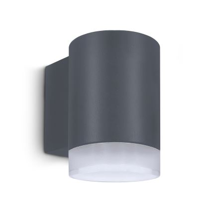 Brilagi - LED RGBW hämardatav välisseinale paigaldatav valgusti MATERA 1xGU10/4,8W/230V 3000K IP54 antratsiit + kaugjuhtimispult