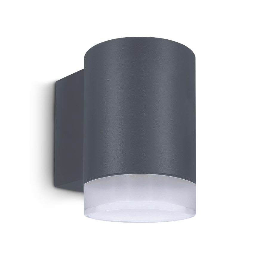 Brilagi - LED RGBW hämardatav välisseinale paigaldatav valgusti MATERA 1xGU10/4,8W/230V 3000K IP54 antratsiit + kaugjuhtimispult