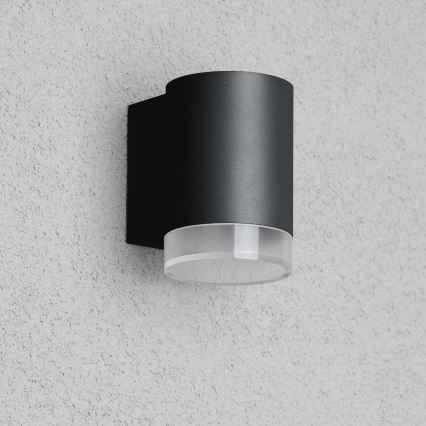 Brilagi - LED RGBW hämardatav välisvalgusti MATERA 1xGU10/4,8W/230V 3000K IP54 must + kaugjuhtimispult