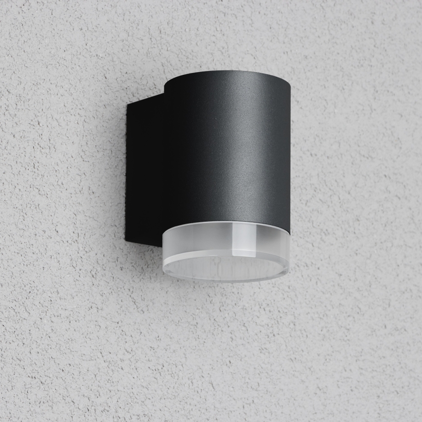 Brilagi - LED RGBW hämardatav välisvalgusti MATERA 1xGU10/4,8W/230V 3000K IP54 must + kaugjuhtimispult