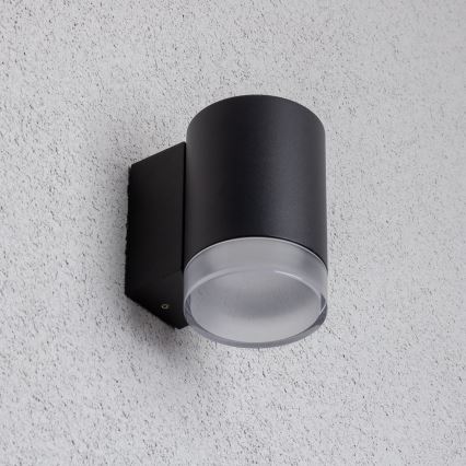 Brilagi - LED RGBW hämardatav välisvalgusti MATERA 1xGU10/4,8W/230V 3000K IP54 must + kaugjuhtimispult