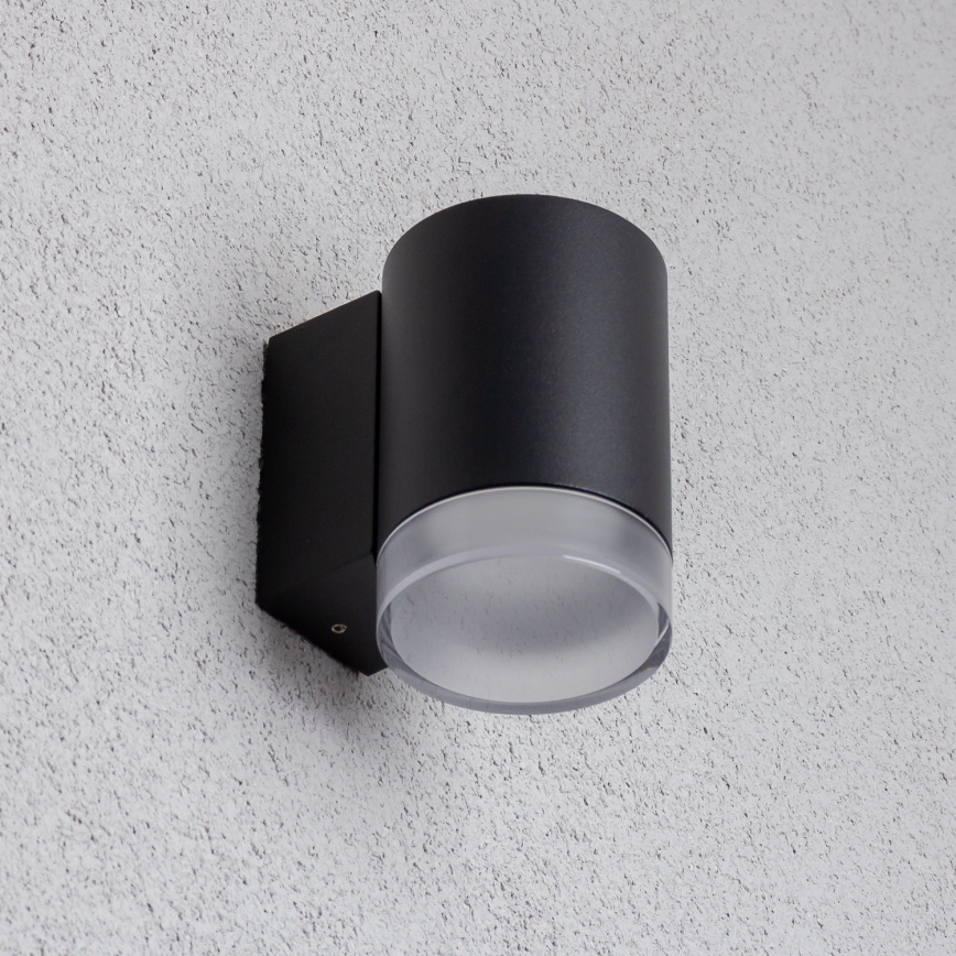 Brilagi - LED RGBW hämardatav välisvalgusti MATERA 1xGU10/4,8W/230V 3000K IP54 must + kaugjuhtimispult