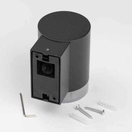Brilagi - LED RGBW hämardatav välisvalgusti MATERA 1xGU10/4,8W/230V 3000K IP54 must + kaugjuhtimispult