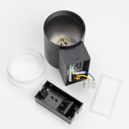 Brilagi - LED RGBW hämardatav välisvalgusti MATERA 1xGU10/4,8W/230V 3000K IP54 must + kaugjuhtimispult