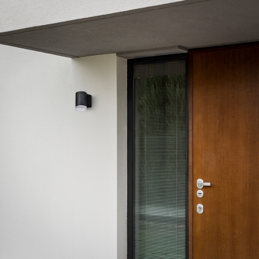 Brilagi - LED RGBW hämardatav välisvalgusti MATERA 1xGU10/4,8W/230V 3000K IP54 must + kaugjuhtimispult