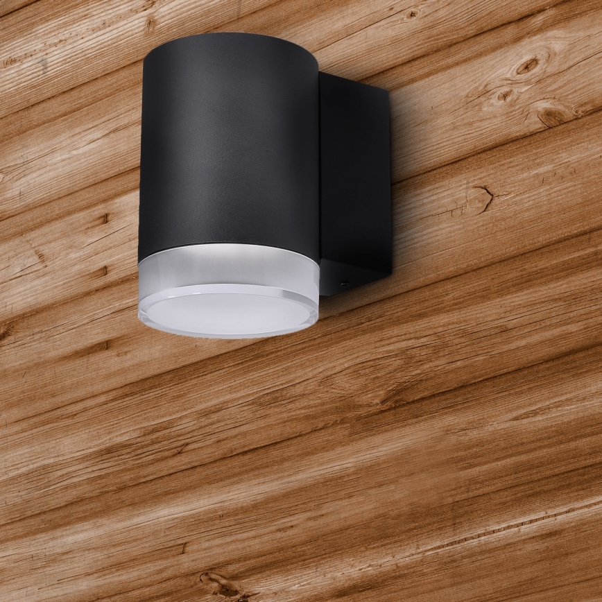 Brilagi - LED RGBW hämardatav välisvalgusti MATERA 1xGU10/4,8W/230V 3000K IP54 must + kaugjuhtimispult