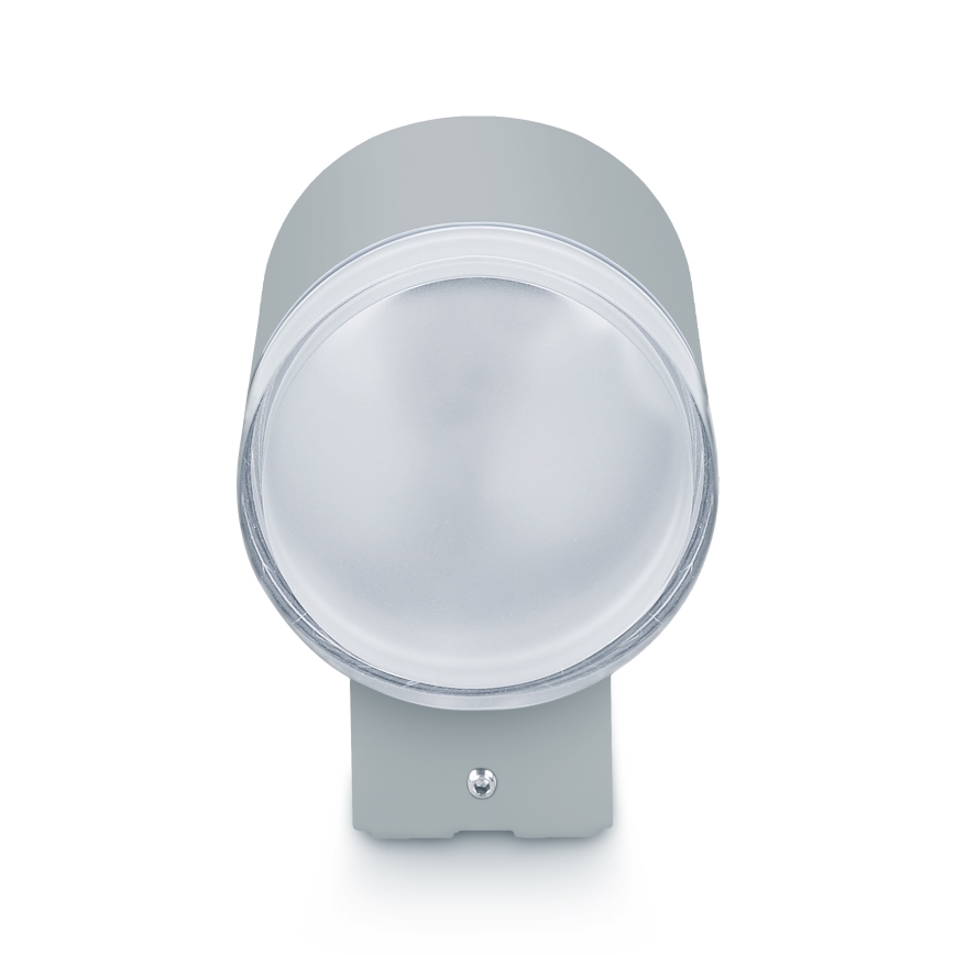 Brilagi - LED RGBW hämardatav välisseinavalgusti MATERA 1xGU10/4,8W/230V 3000K IP54 hall + kaugjuhtimispult