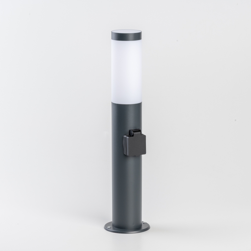 BRILAGI - LED RGBW hämardatav välisvalgusti pistikupesaga ELIA 1xE27/6,5W/230V 2700-6500K IP44 Wi-Fi 50 cm antratsiit
