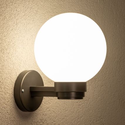 BRILAGI - LED RGBW hämardatav välisseinavalgusti HARBOR 1xE27/12W/230V 2700-6500K IP33 antratsiit/valge