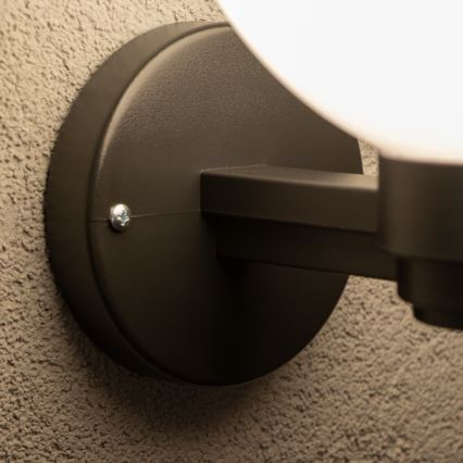 BRILAGI - LED RGBW hämardatav välisseinavalgusti HARBOR 1xE27/12W/230V 2700-6500K IP33 antratsiit/valge