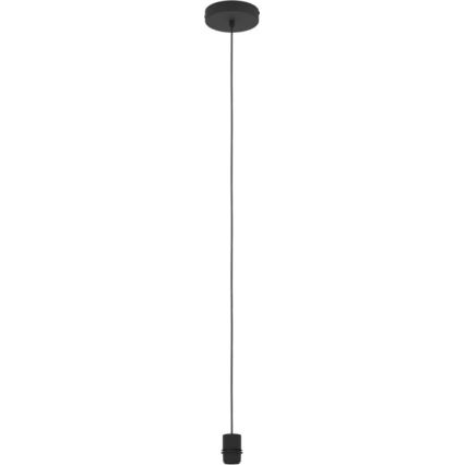 Brilagi - LED-riipvalgusti kaablil CERIA BOHO 1xE27/40W/230V, läbimõõt 70 cm, must/pruun