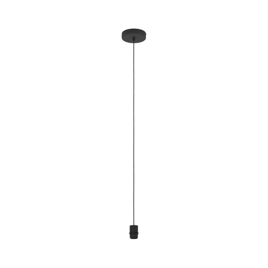 Brilagi - LED-riipvalgusti kaablil CERIA BOHO 1xE27/40W/230V, läbimõõt 70 cm, must/pruun