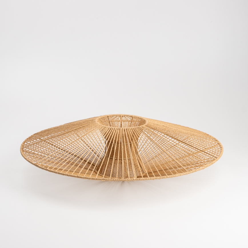 Brilagi - LED-riipvalgusti kaablil CERIA BOHO 1xE27/40W/230V, läbimõõt 70 cm, must/pruun