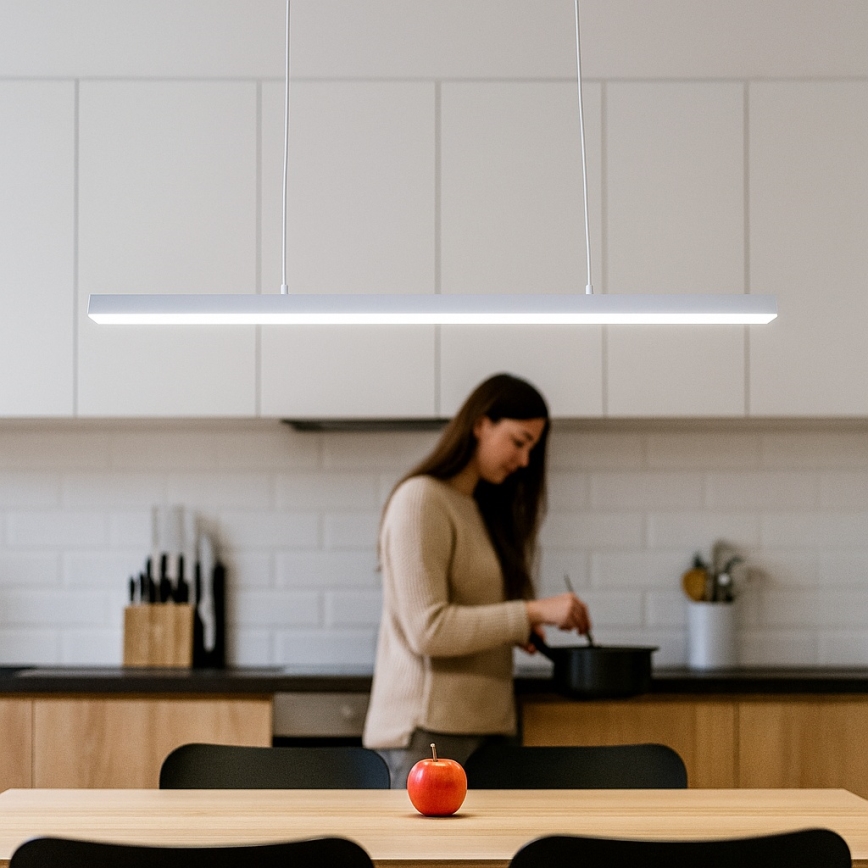 Brilagi - LED ripatslühter kaablil AXIS LED/30W/230V 120 cm valge