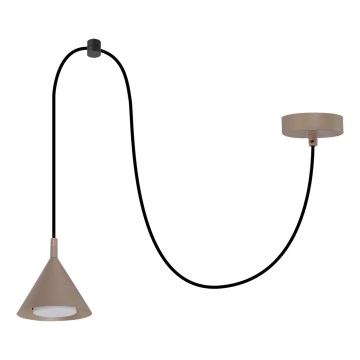 BRILAGI - LED Ripatsvalgusti kaablil CONE SINGLE SPIDER 1xGX53/15W/230V beež