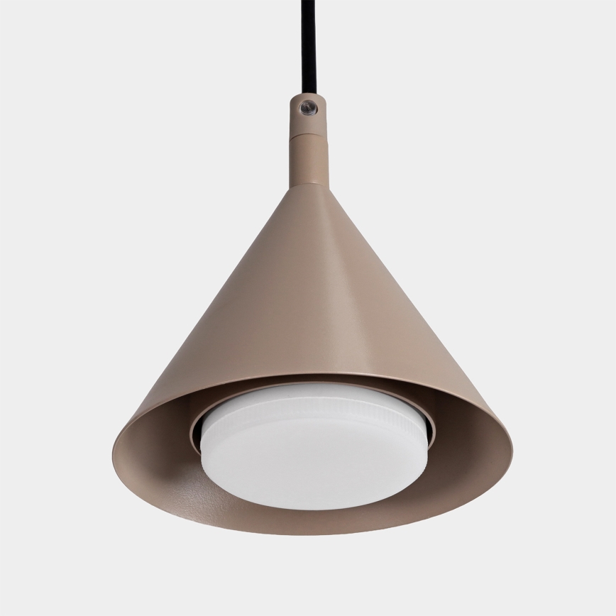 BRILAGI - LED ripplamp kaablil CONE SINGLE 1xGX53/15W/230V beež