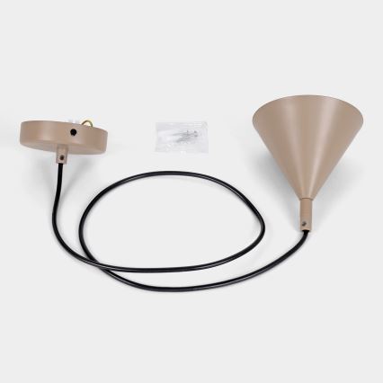 BRILAGI - LED ripplamp kaablil CONE SINGLE 1xGX53/15W/230V beež