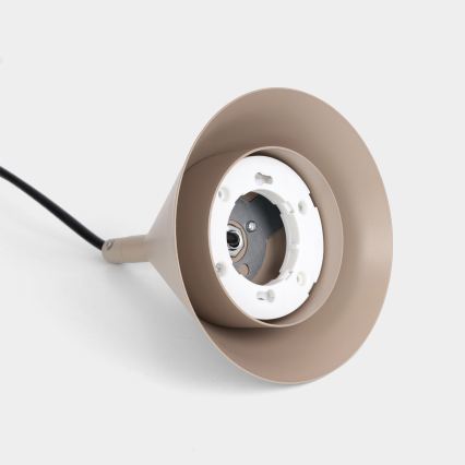 BRILAGI - LED ripplamp kaablil CONE SINGLE 1xGX53/15W/230V beež