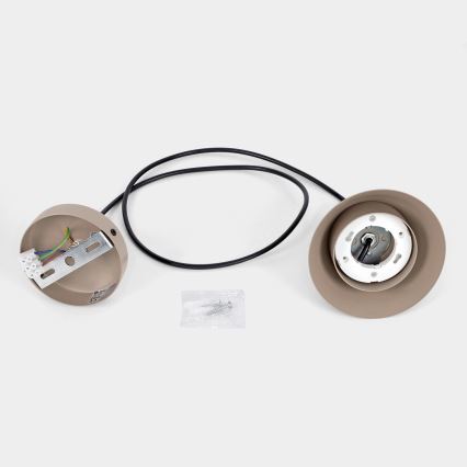 BRILAGI - LED ripplamp kaablil CONE SINGLE 1xGX53/15W/230V beež
