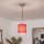 Brilagi - LED-ripplamp kaablil NUBILA 1xE27/60W/230V läbimõõt 14 cm punane