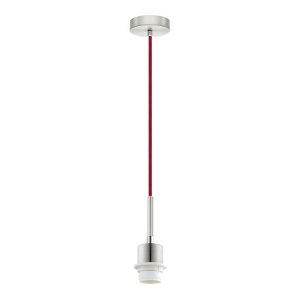 Brilagi - LED-ripplamp kaablil NUBILA 1xE27/60W/230V läbimõõt 14 cm punane