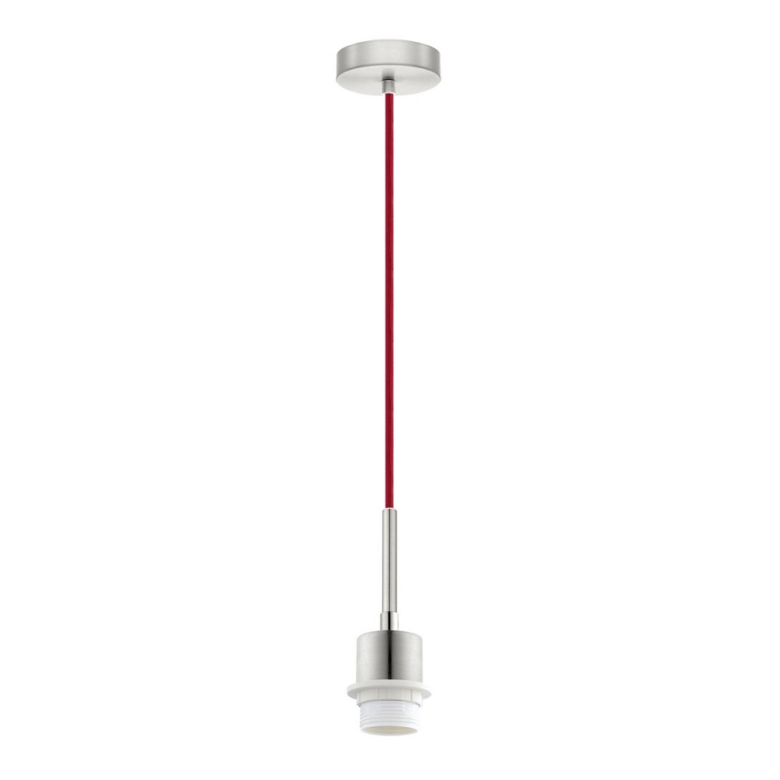 Brilagi - LED-ripplamp kaablil NUBILA 1xE27/60W/230V läbimõõt 14 cm punane
