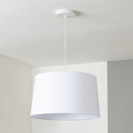 Brilagi - LED-ripplühter CERIA kaabliga 1xE27/40W/230V, läbimõõt 45 cm, valge