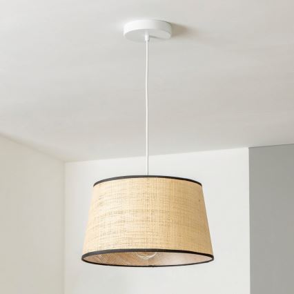 Brilagi - LED-ripplühter kaabliga CERIA 1xE27/40W/230V, läbimõõt 35 cm, beež