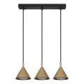 BRILAGI - LED Ripplühter kaabliga CONE TRIPLE 3xGX53/15W/230V kuldne