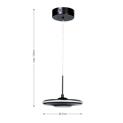 Brilagi - LED-ripplühter kaabliga VERANO LED/15W/230V