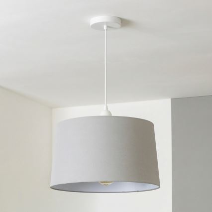 Brilagi - LED-ripplühter kaablil CERIA 1xE27/40W/230V läbimõõt 45 cm hall