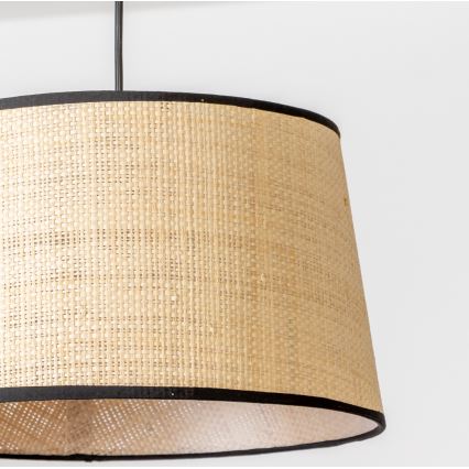 Brilagi - LED-ripplühter kaablil CERIA, 1xE27/40W/230V, Ø 35 cm, beež