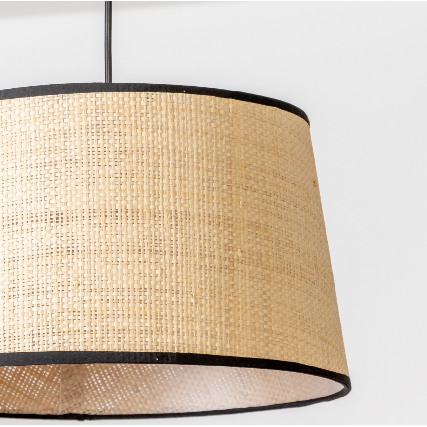 Brilagi - LED-ripplühter kaablil CERIA, 1xE27/40W/230V, Ø 35 cm, beež